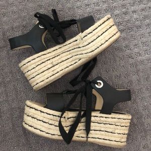 Palomitas by Paloma Barcelo Platform Espadrilles